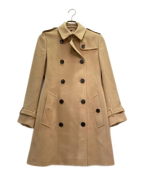 BURBERRY LONDON（バーバリーロンドン）BURBERRY LONDON (バーバリーロンドン) カシミヤ混トレンチコート ブラウン サイズ:38の古着・服飾アイテム