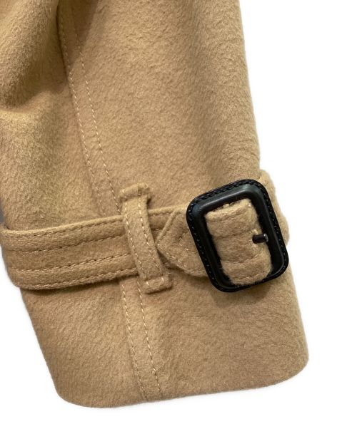 BURBERRY LONDON（バーバリーロンドン）BURBERRY LONDON (バーバリーロンドン) カシミヤ混トレンチコート ブラウン サイズ:38の古着・服飾アイテム