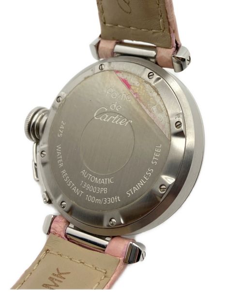 Cartier（カルティエ）Cartier (カルティエ) パシャビッグデイト ブラックの古着・服飾アイテム