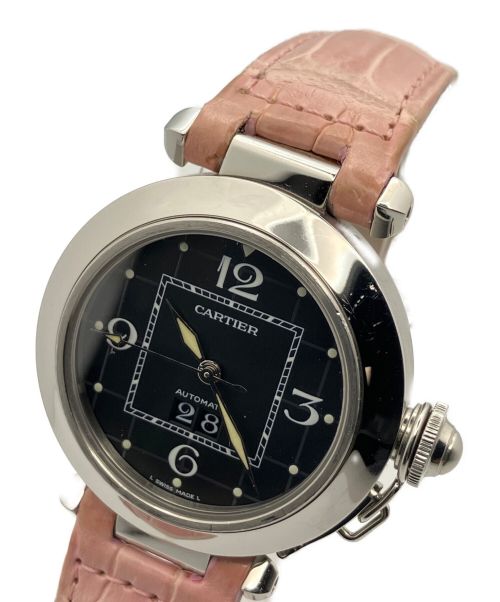 Cartier（カルティエ）Cartier (カルティエ) パシャビッグデイト ブラックの古着・服飾アイテム