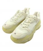 BALENCIAGAバレンシアガ）の古着「TRIPLE S」｜ライトグレー