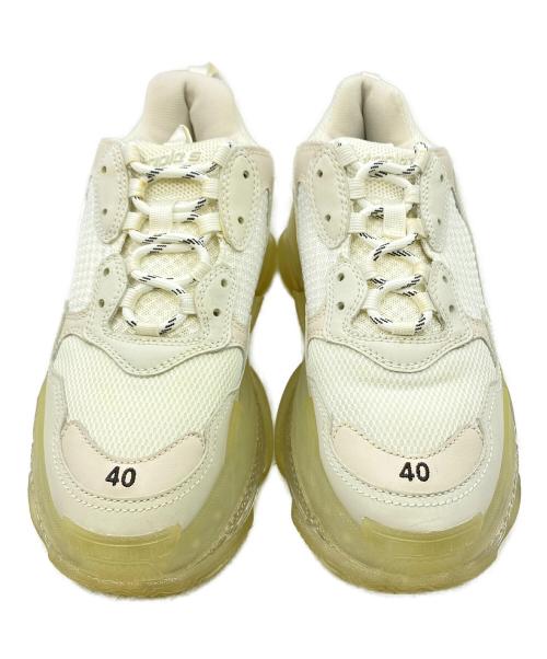 BALENCIAGA（バレンシアガ）BALENCIAGA (バレンシアガ) TRIPLE S ライトグレー サイズ:26.5cm (US8.5)の古着・服飾アイテム