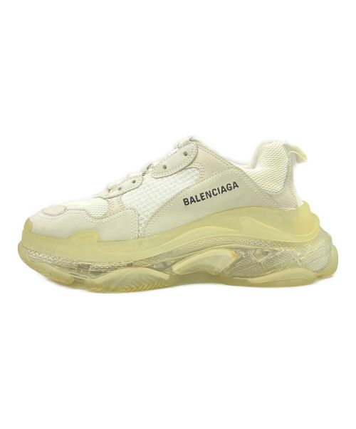 BALENCIAGA（バレンシアガ）BALENCIAGA (バレンシアガ) TRIPLE S ライトグレー サイズ:26.5cm (US8.5)の古着・服飾アイテム