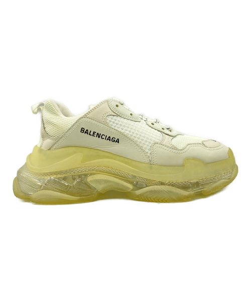 BALENCIAGA（バレンシアガ）BALENCIAGA (バレンシアガ) TRIPLE S ライトグレー サイズ:26.5cm (US8.5)の古着・服飾アイテム