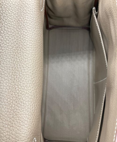 HERMES（エルメス）HERMES (エルメス) ケリー 28 内縫い/シルバー金具/エトゥープ/トゴ/Y刻印 エトゥープ サイズ:28の古着・服飾アイテム