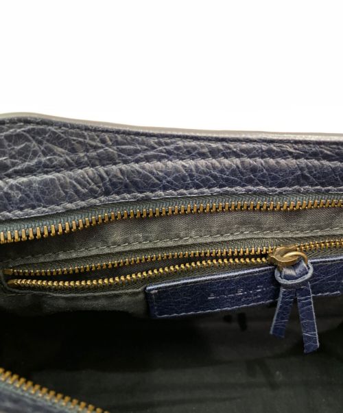 BALENCIAGA（バレンシアガ）BALENCIAGA (バレンシアガ) クラシックシティ ネイビー×レッドの古着・服飾アイテム