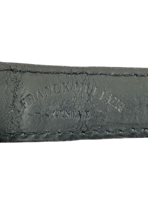 FRANK MULLER（フランクミュラー）FRANK MULLER (フランクミュラー) コンキスタドール キング サンライズ クロノグラフ 黒文字盤の古着・服飾アイテム