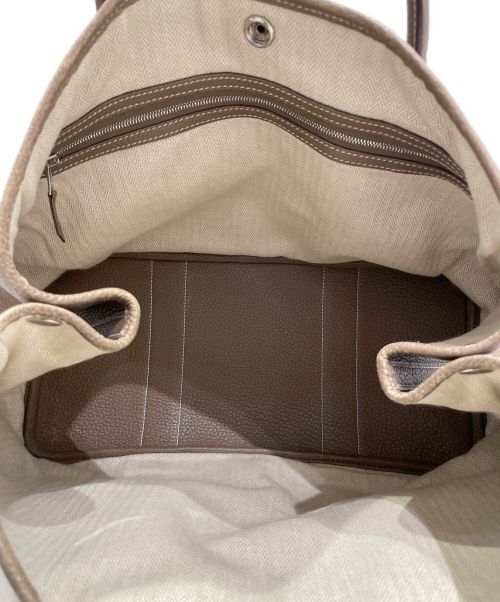 HERMES（エルメス）HERMES (エルメス) ガーデンパーティPM エトゥープ サイズ:PMの古着・服飾アイテム