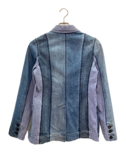 Christian Dior（クリスチャン ディオール）Christian Dior (クリスチャン ディオール) P型デニムジャケット ブルー サイズ:38の古着・服飾アイテム