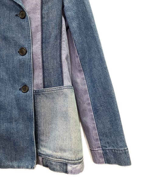 Christian Dior（クリスチャン ディオール）Christian Dior (クリスチャン ディオール) P型デニムジャケット ブルー サイズ:38の古着・服飾アイテム