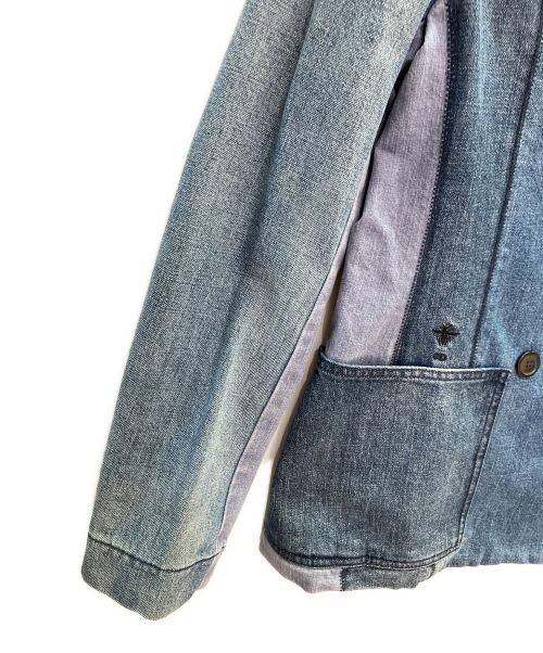 Christian Dior（クリスチャン ディオール）Christian Dior (クリスチャン ディオール) P型デニムジャケット ブルー サイズ:38の古着・服飾アイテム