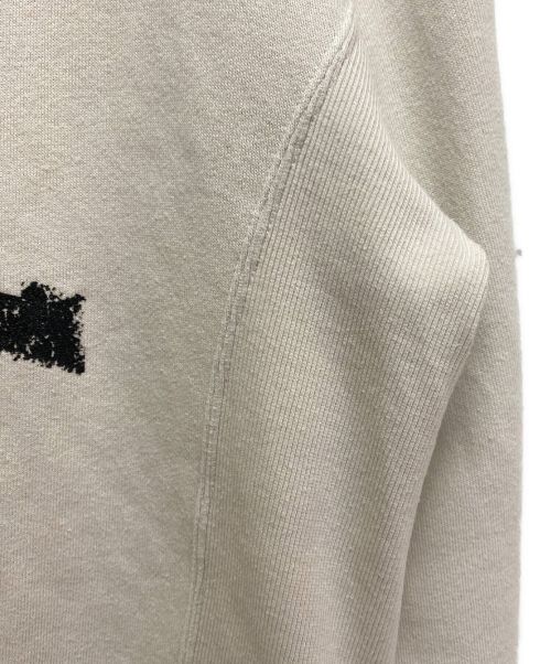 Saint Laurent Paris（サンローランパリ）Saint Laurent Paris (サンローランパリ) ロゴロングスリーブスウェット アイボリー サイズ:Sの古着・服飾アイテム