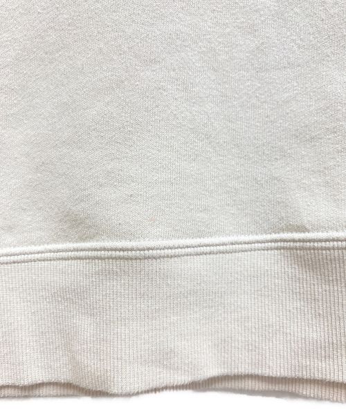 Saint Laurent Paris（サンローランパリ）Saint Laurent Paris (サンローランパリ) ロゴロングスリーブスウェット アイボリー サイズ:Sの古着・服飾アイテム