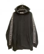 GIVENCHYジバンシィ）の古着「袖ロゴプリントパーカー」｜ブラック