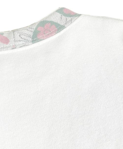 Christian Dior（クリスチャン ディオール）Christian Dior (クリスチャン ディオール) 23SS ネックロゴ クルーネックスウェット ホワイト サイズ:Mの古着・服飾アイテム