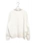 Christian Dior (クリスチャン ディオール) 23SS ネックロゴ クルーネックスウェット ホワイト サイズ:M：69800円