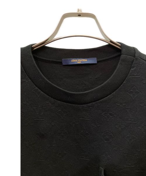 LOUIS VUITTON（ルイ ヴィトン）LOUIS VUITTON (ルイ ヴィトン) 3DポケットモノグラムTシャツ ブラック サイズ:Mの古着・服飾アイテム