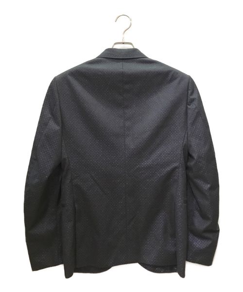 LOUIS VUITTON（ルイ ヴィトン）LOUIS VUITTON (ルイ ヴィトン) セットアップスーツ ブラック×ブルー サイズ:46 未使用品の古着・服飾アイテム