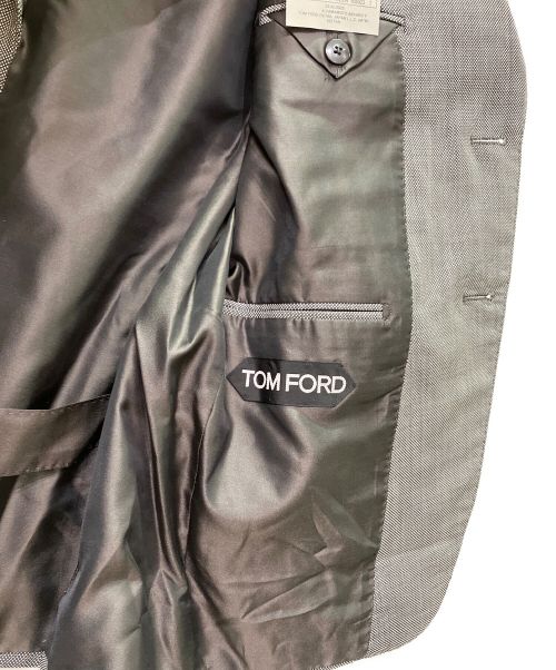 TOM FORD（トムフォード）TOM FORD (トムフォード) 2ピースセットアップスーツ ライトグレー サイズ:7-46の古着・服飾アイテム