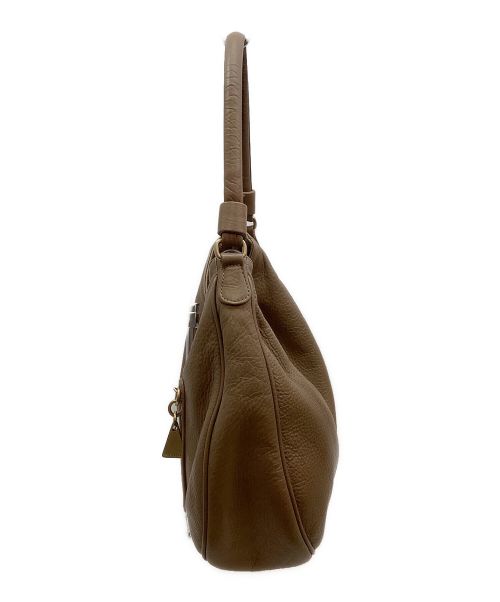 SEE BY CHLOE（シーバイクロエ）SEE BY CHLOE (シーバイクロエ) タッセル付きハンドバッグ ピンクベージュの古着・服飾アイテム