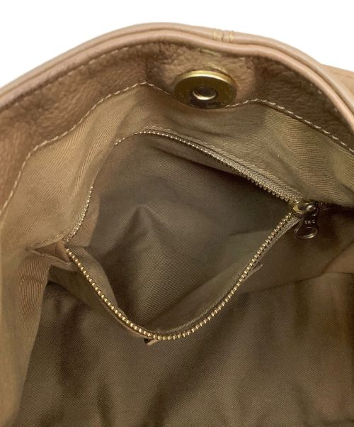 SEE BY CHLOE（シーバイクロエ）SEE BY CHLOE (シーバイクロエ) タッセル付きハンドバッグ ピンクベージュの古着・服飾アイテム