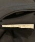中古・古着 HERMES (エルメス) レザーパイピングウールジャケット ブラック×ネイビー サイズ:50：59800円