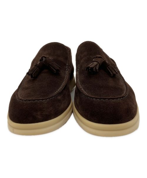 LORO PIANA（ロロピアーナ）LORO PIANA (ロロピアーナ) タッセルスウェードシューズ ブラウン サイズ:42の古着・服飾アイテム