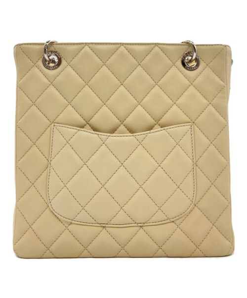 CHANEL（シャネル）CHANEL (シャネル) ココマークショルダーバッグ ベージュの古着・服飾アイテム