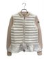 MONCLER（モンクレール）の古着「MAGLIONE TRICOT CARDIGAN/ダウンジャケット」｜ホワイト