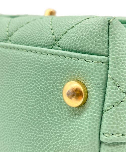 CHANEL（シャネル）CHANEL (シャネル) ココハンドル 19 XXS ミントグリーン サイズ:19/ミニ/mini/XXSの古着・服飾アイテム