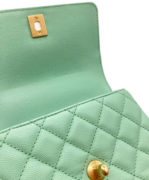 CHANEL（シャネル）CHANEL (シャネル) ココハンドル 19 XXS ミントグリーン サイズ:19/ミニ/mini/XXSの古着・服飾アイテム