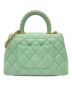 CHANEL (シャネル) ココハンドル 19 XXS ミントグリーン サイズ:19/ミニ/mini/XXS：650000円