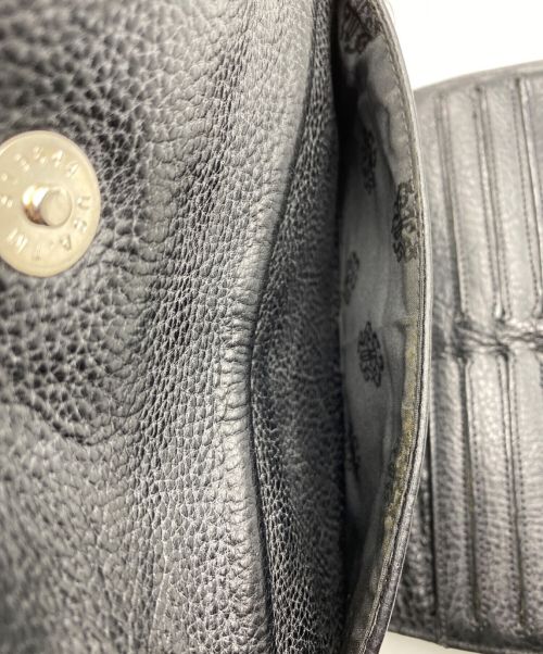 CHROME HEARTS（クロムハーツ）CHROME HEARTS (クロムハーツ) キルティング長財布 ブラックの古着・服飾アイテム