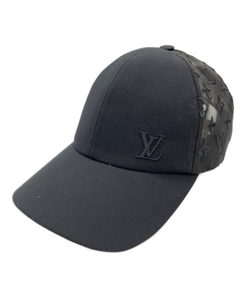 LOUIS VUITTON（ルイ ヴィトン）LOUIS VUITTON (ルイ ヴィトン) ベースボール モノグラム メッシュ ブラック サイズ:Mの古着・服飾アイテム