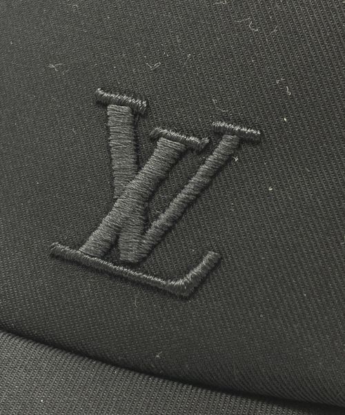 LOUIS VUITTON（ルイ ヴィトン）LOUIS VUITTON (ルイ ヴィトン) ベースボール モノグラム メッシュ ブラック サイズ:Mの古着・服飾アイテム