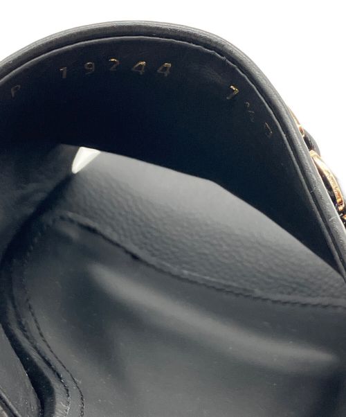 Salvatore Ferragamo（サルヴァトーレ フェラガモ）Salvatore Ferragamo (サルヴァトーレ フェラガモ) エスパドリーユ ミュール ブラック サイズ:7 1/2の古着・服飾アイテム