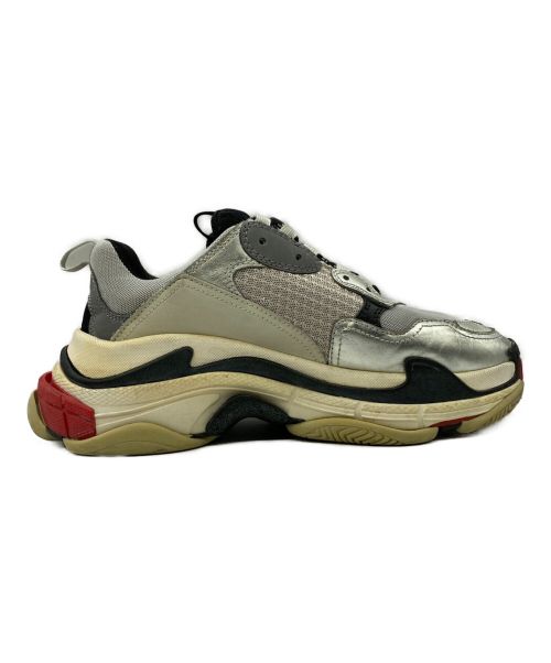 BALENCIAGA（バレンシアガ）BALENCIAGA (バレンシアガ) TRIPLE S ホワイト×シルバー サイズ:SIZE 40の古着・服飾アイテム