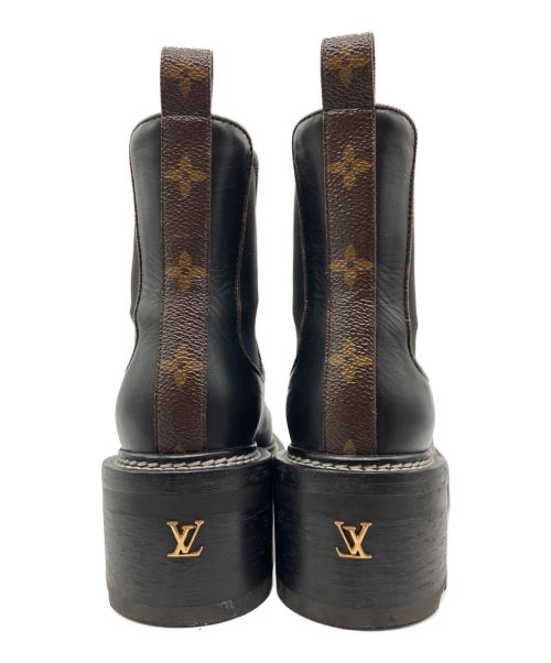 LOUIS VUITTON（ルイ ヴィトン）LOUIS VUITTON (ルイ ヴィトン) サイドゴアブーツ ブラック サイズ:36の古着・服飾アイテム