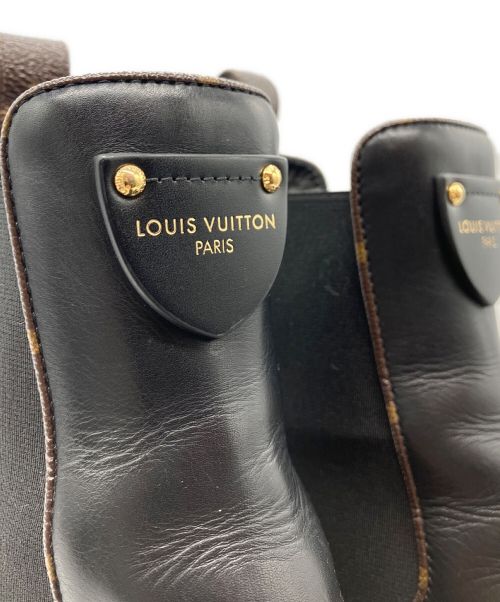 LOUIS VUITTON（ルイ ヴィトン）LOUIS VUITTON (ルイ ヴィトン) サイドゴアブーツ ブラック サイズ:36の古着・服飾アイテム