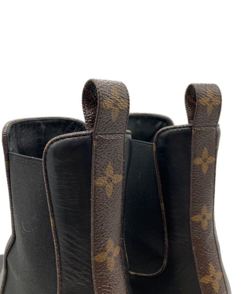 LOUIS VUITTON（ルイ ヴィトン）LOUIS VUITTON (ルイ ヴィトン) サイドゴアブーツ ブラック サイズ:36の古着・服飾アイテム