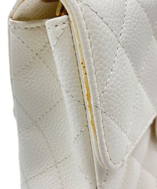 CHANEL（シャネル）CHANEL (シャネル) ミニマトラッセ ホワイト サイズ:17の古着・服飾アイテム