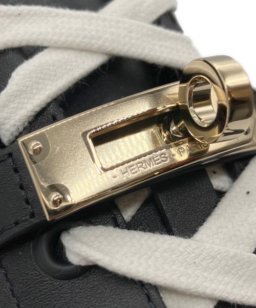 HERMES（エルメス）HERMES (エルメス) デイ スニーカー ブラック サイズ:36 1/2の古着・服飾アイテム