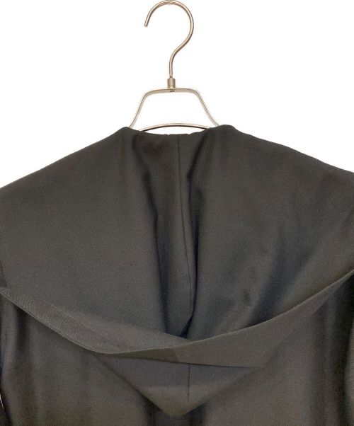 GROUND Y（グラウンドワイ）GROUND Y (グラウンドワイ) フーデッドコート ブラック サイズ:Lの古着・服飾アイテム