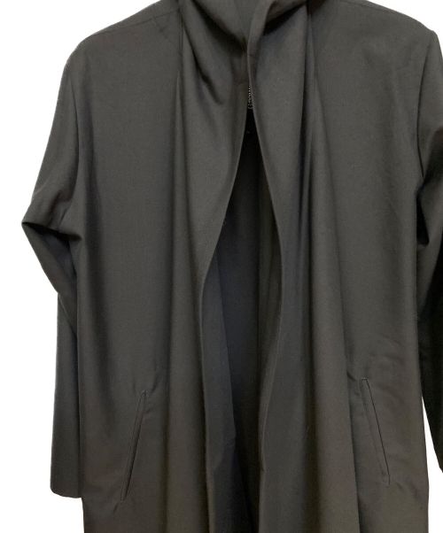 GROUND Y（グラウンドワイ）GROUND Y (グラウンドワイ) フーデッドコート ブラック サイズ:Lの古着・服飾アイテム
