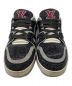 LOUIS VUITTON (ルイ ヴィトン) Crystal Covered LV Trainer  ブラック×グレー×ホワイト サイズ:SIZE 7：228000円
