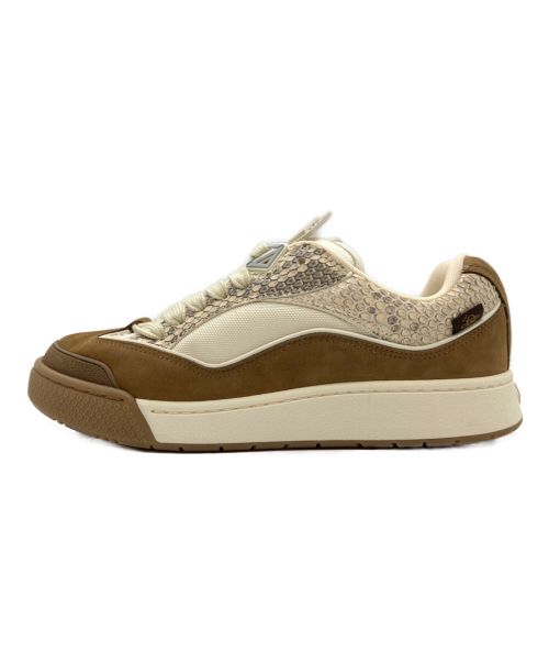 Christian Dior（クリスチャン ディオール）Christian Dior (クリスチャン ディオール) cactus jack (カクタスジャック) B713パイソンスニーカー ブラウン×ベージュ サイズ:42の古着・服飾アイテム