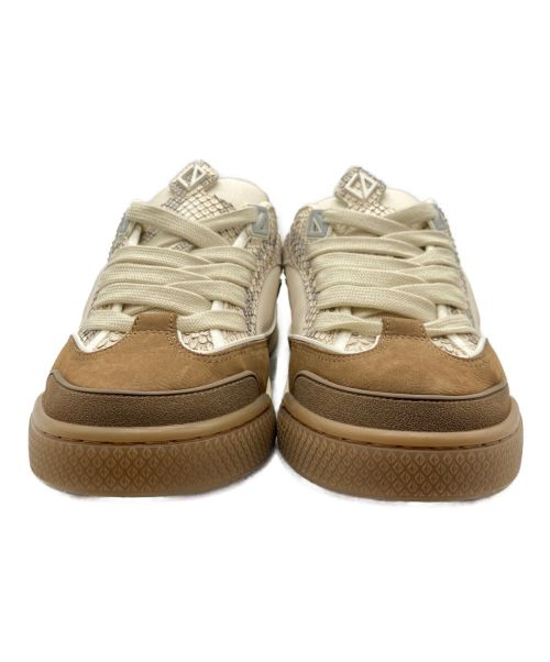 Christian Dior（クリスチャン ディオール）Christian Dior (クリスチャン ディオール) cactus jack (カクタスジャック) B713パイソンスニーカー ブラウン×ベージュ サイズ:42の古着・服飾アイテム