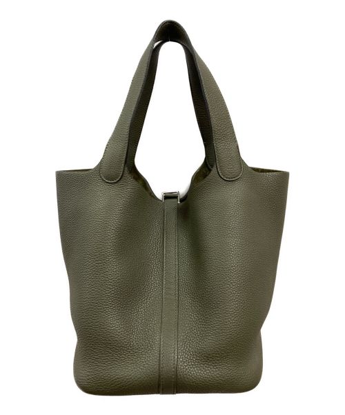 HERMES（エルメス）HERMES (エルメス) ピコタンロック MM モスグリーン サイズ:MMの古着・服飾アイテム