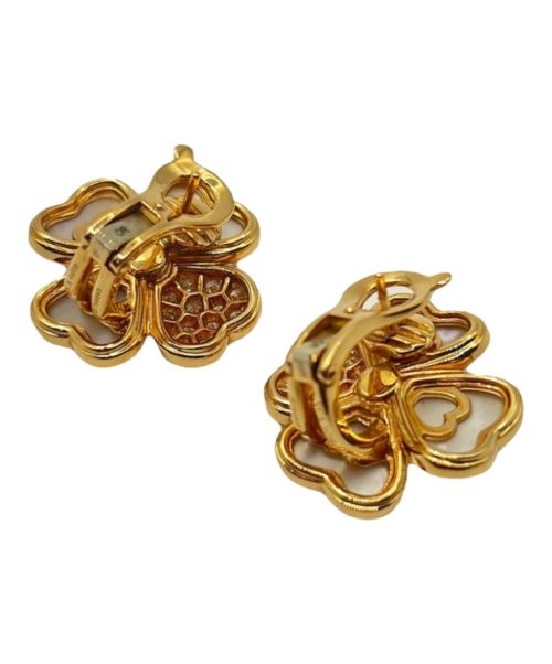 VAN CLEEF & ARPELS（ヴァンクリーフ＆アーペル）VAN CLEEF & ARPELS (ヴァンクリーフ＆アーペル) コスモス イヤリング ミディアムモデル サイズ:ミディアムの古着・服飾アイテム