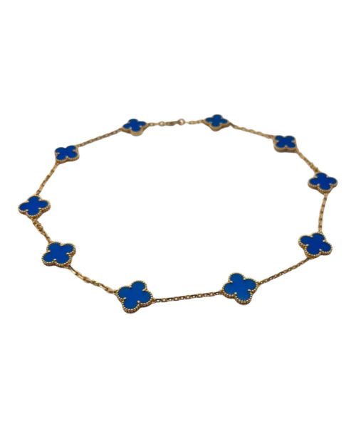 VAN CLEEF & ARPELS（ヴァンクリーフ＆アーペル）VAN CLEEF & ARPELS (ヴァンクリーフ＆アーペル) ヴィンテージ アルハンブラ ネックレス 10P アゲート サイズ:アルハンブラの古着・服飾アイテム